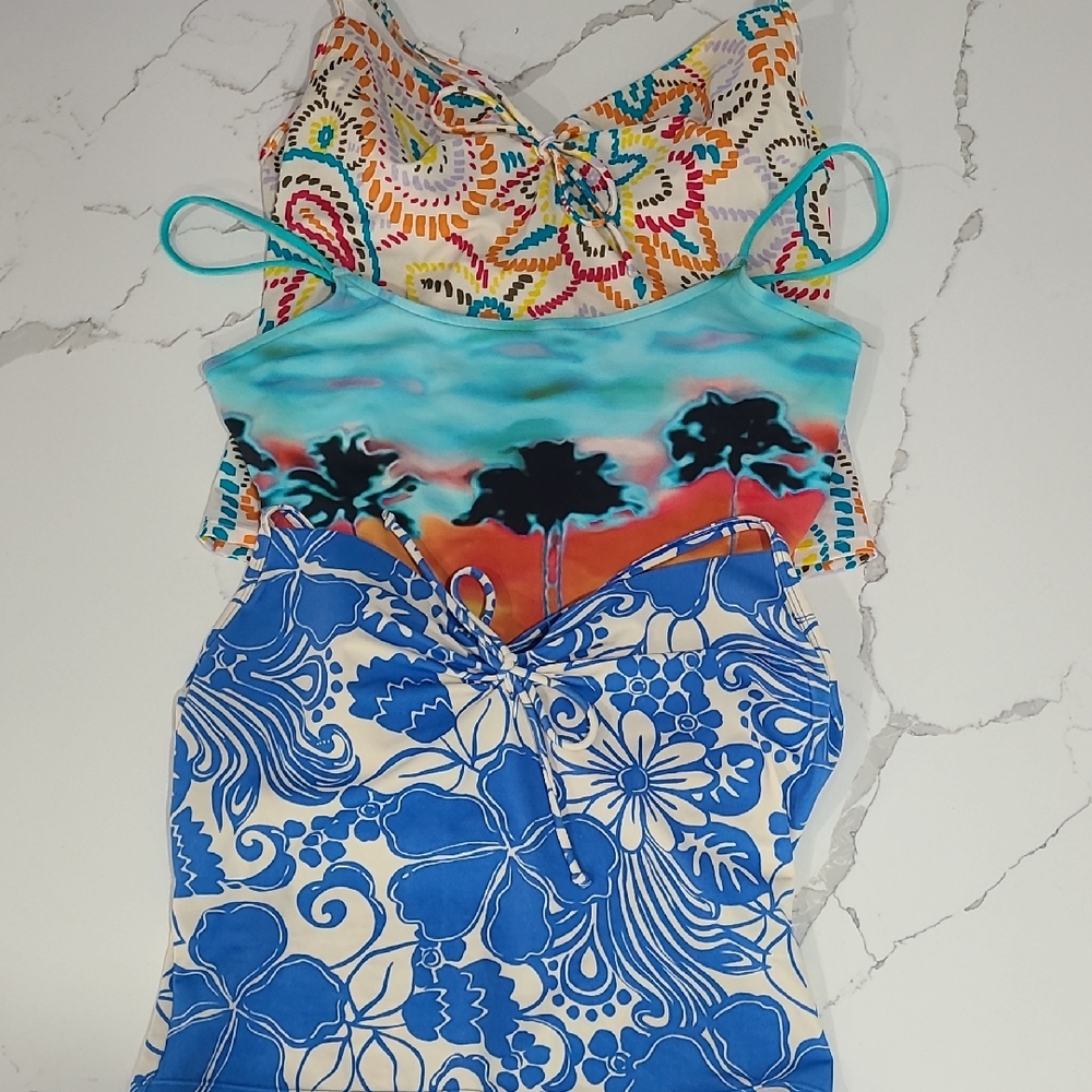 Colorful Patterned Tank Tops